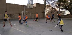 Treino de floorball Invictus @ Escola Estadual Dona Castorina Cavalheiro | São Paulo | Brasil